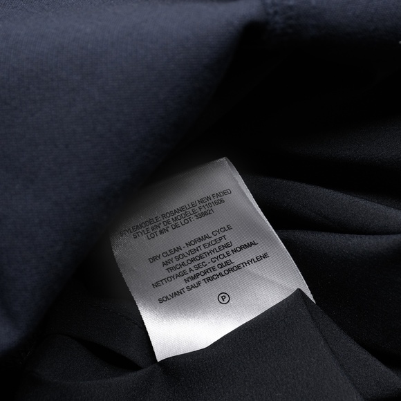 THEORY Rosanelle/New Faded Sleeveless Dress Sz 2 Navy - Picture 11 of 11